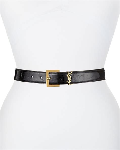 ysl women's waist belt|neiman marcus belts for women.